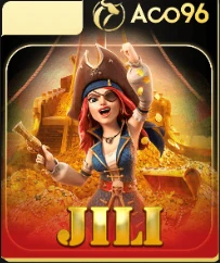 JILI pirate-themed pokies tile at ACO96