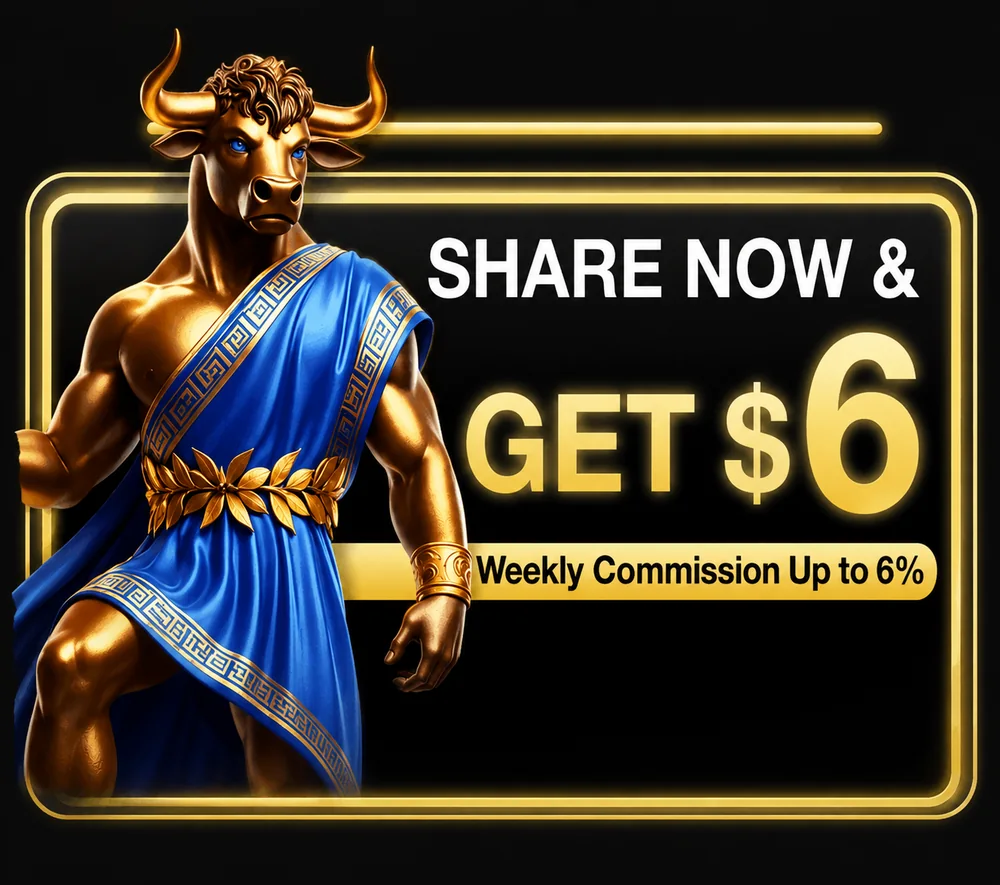 ACO96 referral offer: share now and get AUD 6, with weekly commission up to 6%